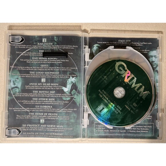 Grimm DVD Seasons 2 - 5 David Giuntoli TV Series Horror Universal Season 2 3 4 5 - Picture 4 of 15